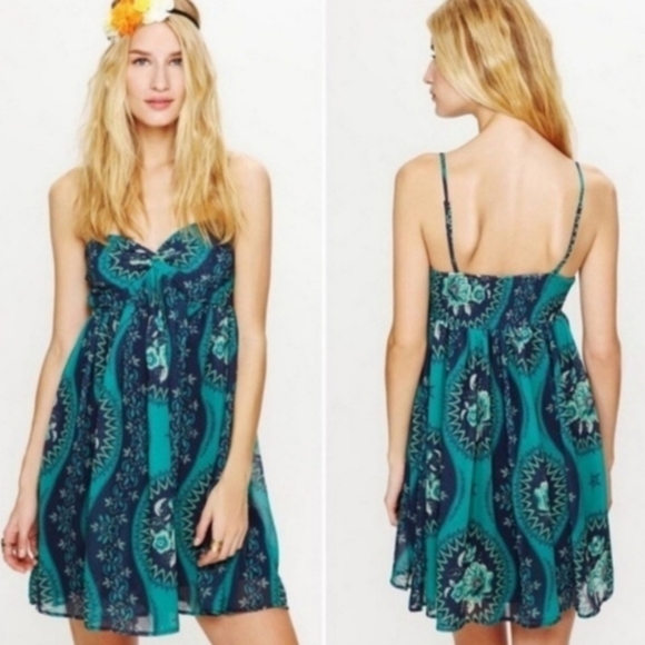 Free People Eternal Spring Babydoll Dress Small